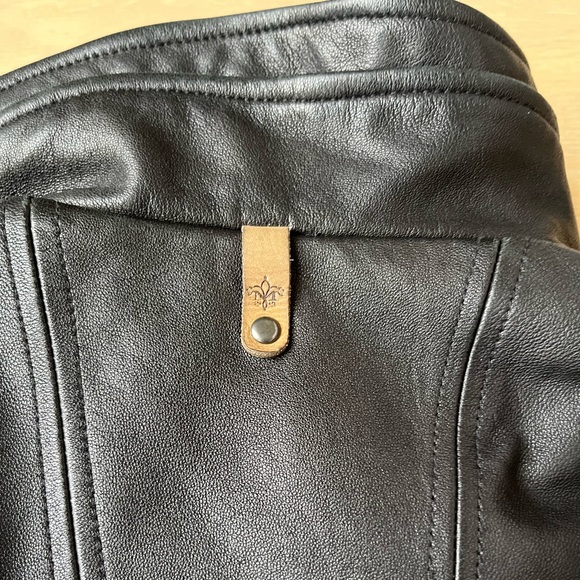 Aritzia Mackage Leather Jacket in Black - Picture 5 of 9